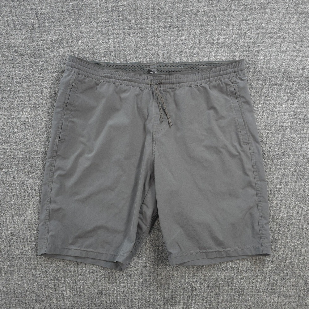 Kuhl Shorts Mens XL Gray Freeflex Stretch Chino Travel Hiking Outdoors 5257